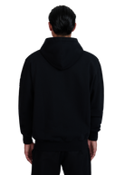 Sandbanks Badge Logo Zip Hoodie - Black
