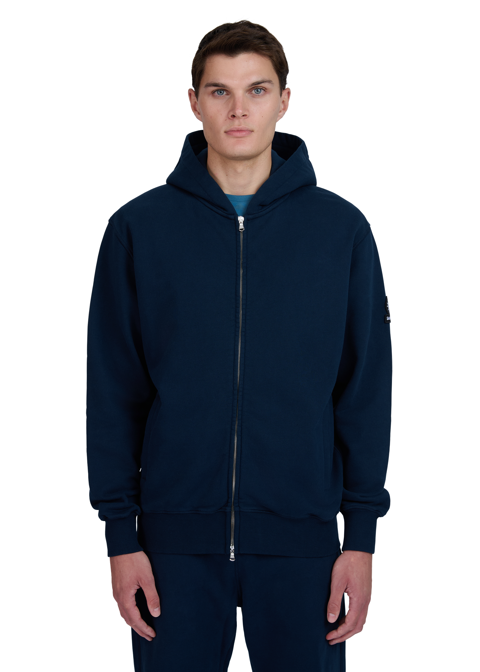 トップス S Logo Zip Up Hooded Sweatshirt L navy Supreme S Logo Zip Up Hooded Sweatshirt (25FW) Navy Blue Size
