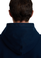 Sandbanks Badge Logo Zip Hoodie - Navy
