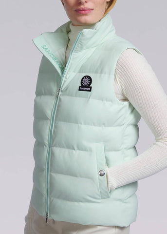 Sandbanks Marina Gilet - Mint - Sandbanks