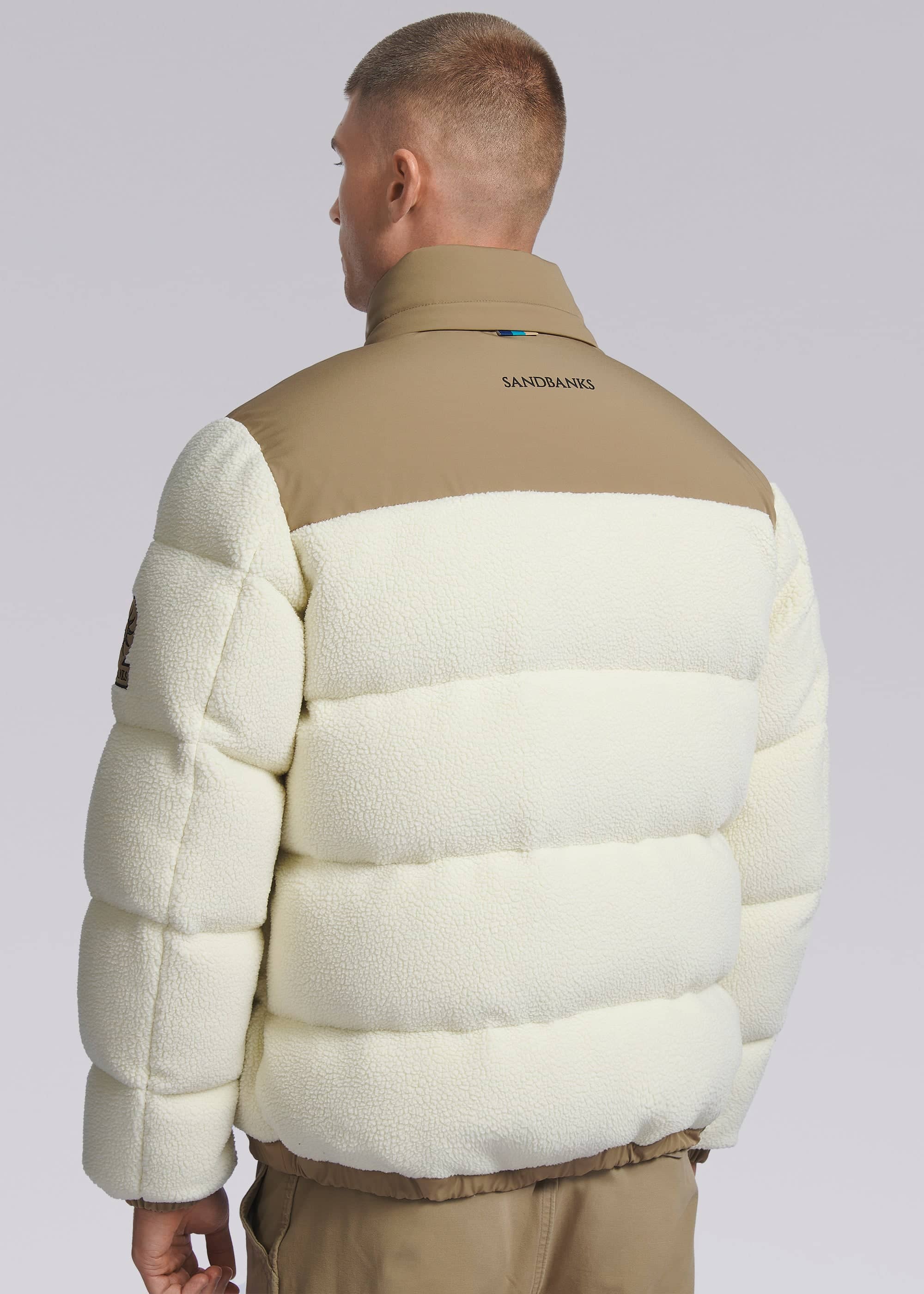 Sandbanks Peninsula Puffer Jacket - Polartec® Shearling
