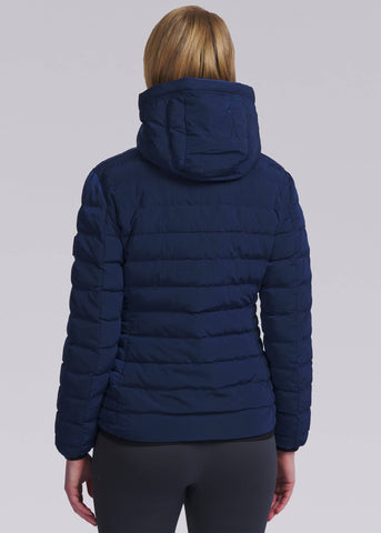 Sandbanks Women's Carbon Collection C6 ECONYL® Micro Puffer - Navy