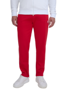 Contrast Stripe Track Pant - Red