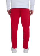 Contrast Stripe Track Pant - Red