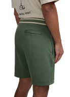 Contrast Stripe Short - Army