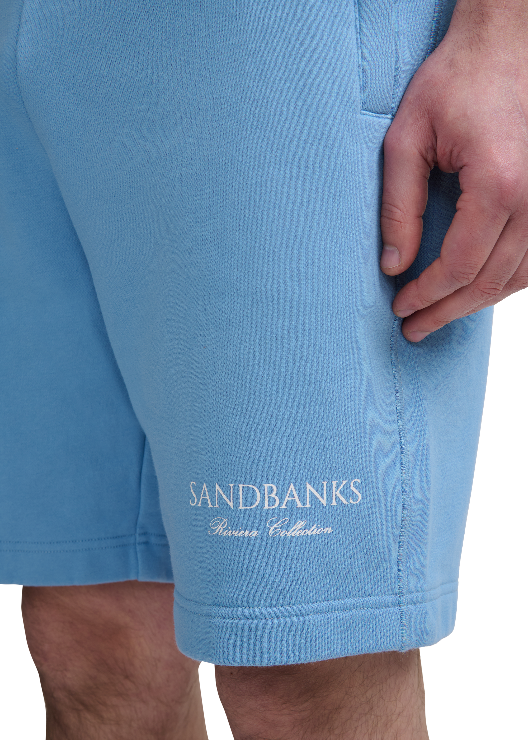 Sandbanks Riviera Collection Short - Dusty Blue