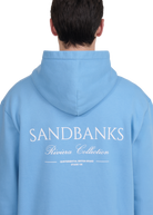 Sandbanks Riviera Collection Hoodie - Dusty Blue