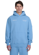 Sandbanks Riviera Collection Hoodie - Dusty Blue