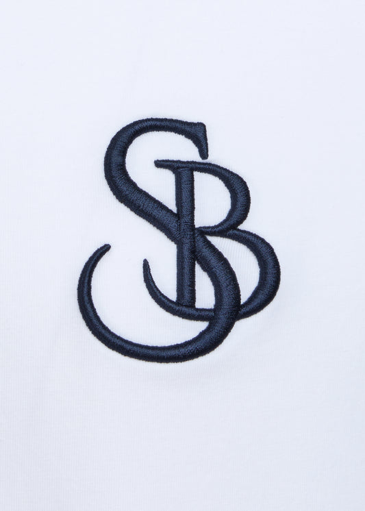 Sandbanks SB Ringer T-Shirt - White