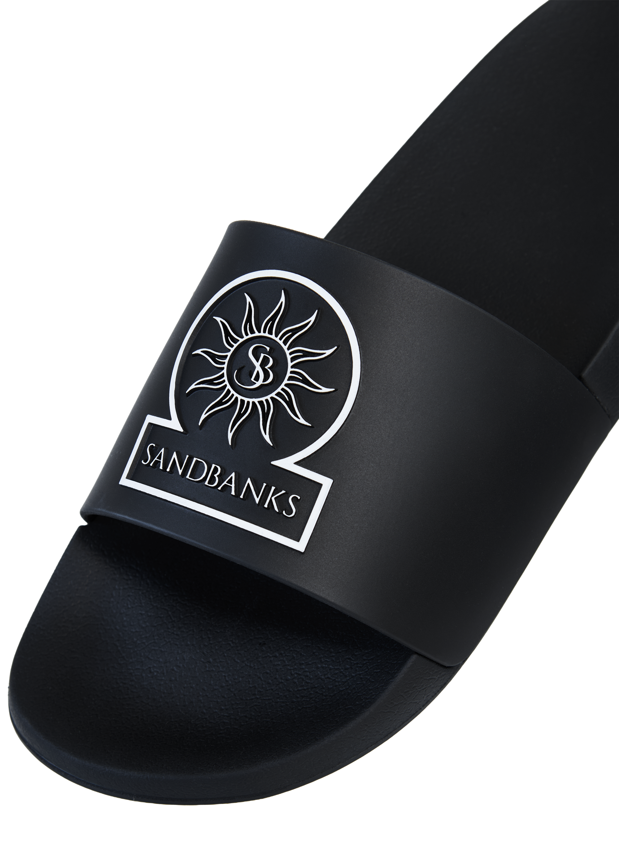 Sandbanks Logo Sliders - Black