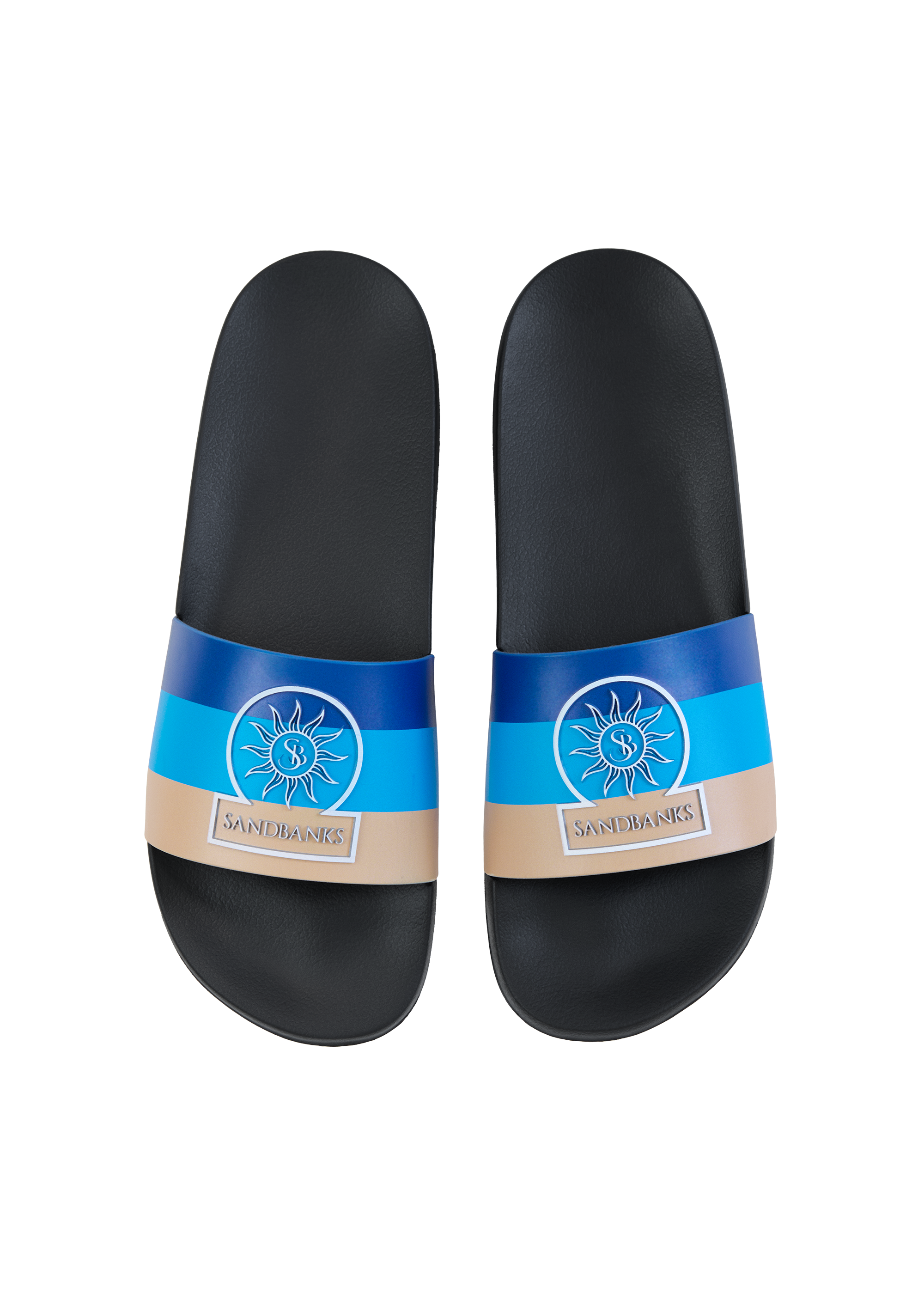 Sandbanks Logo Sliders - Tri-colour