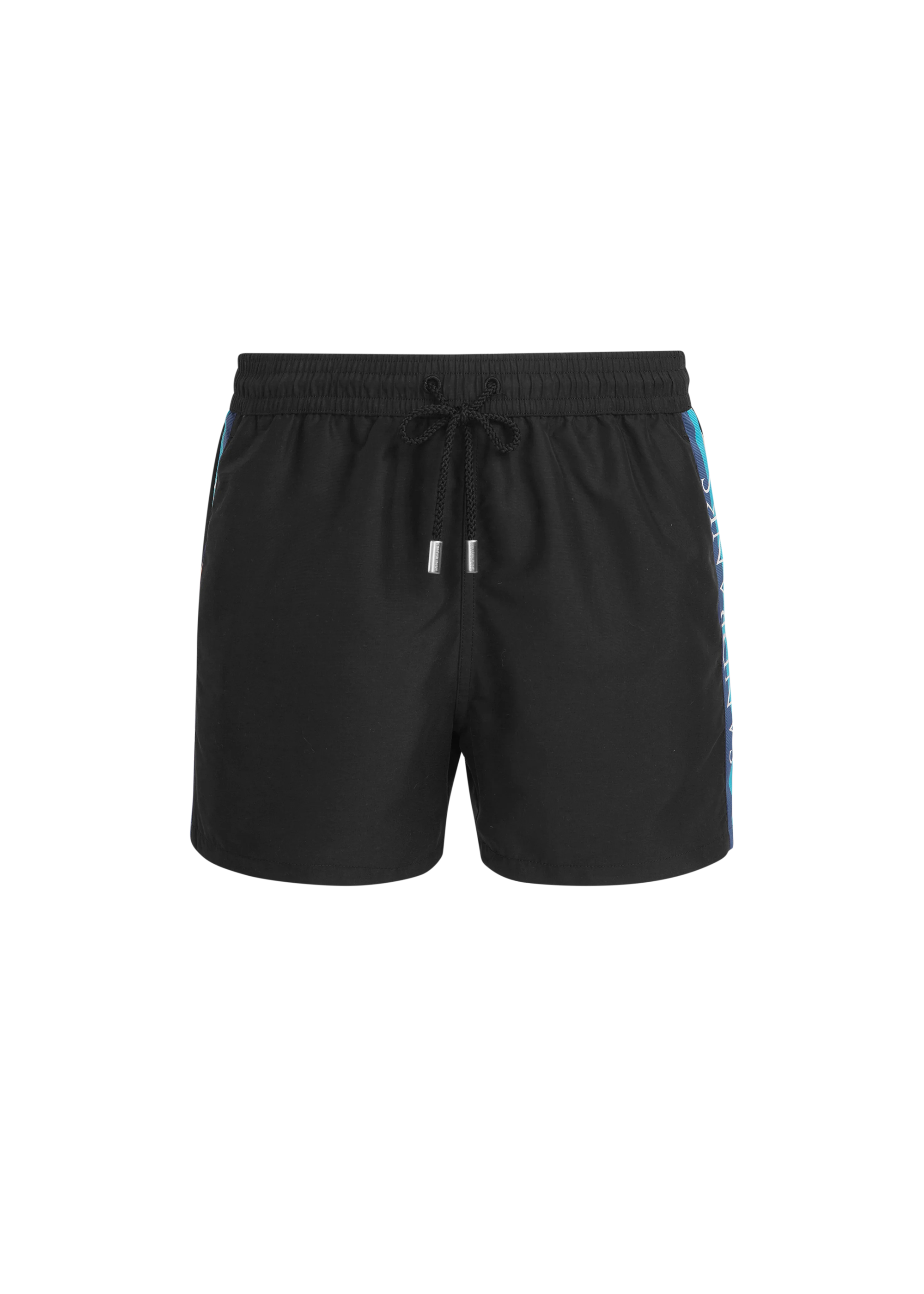 Sandbanks Retro Swim Shorts - Black
