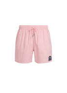 Sandbanks Badge Logo Swim Shorts - Crystal Rose