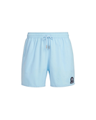 Sandbanks Badge Logo Swim Shorts - Crystal Blue