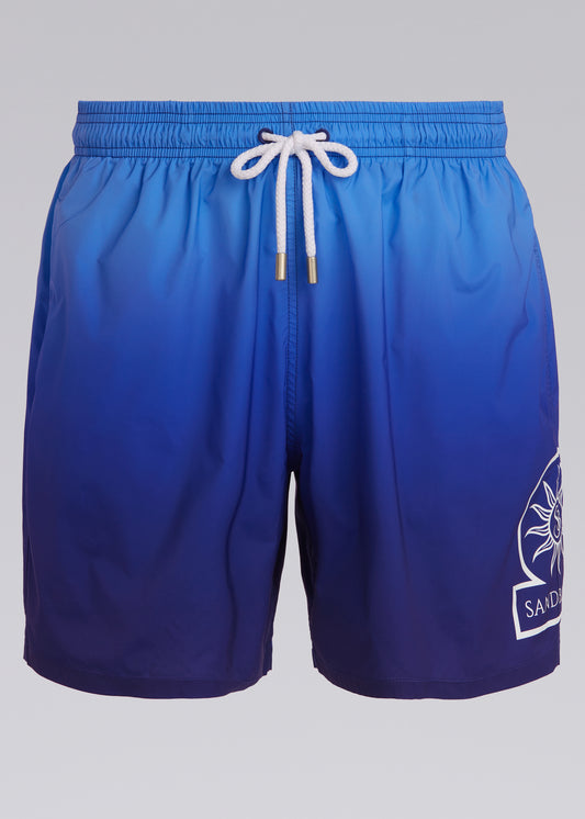 Sandbanks Moonlight Gradient Swim Shorts - Blue