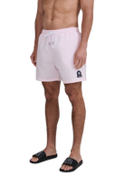 Seersucker Swim Short - Pink