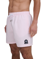 Seersucker Swim Short - Pink