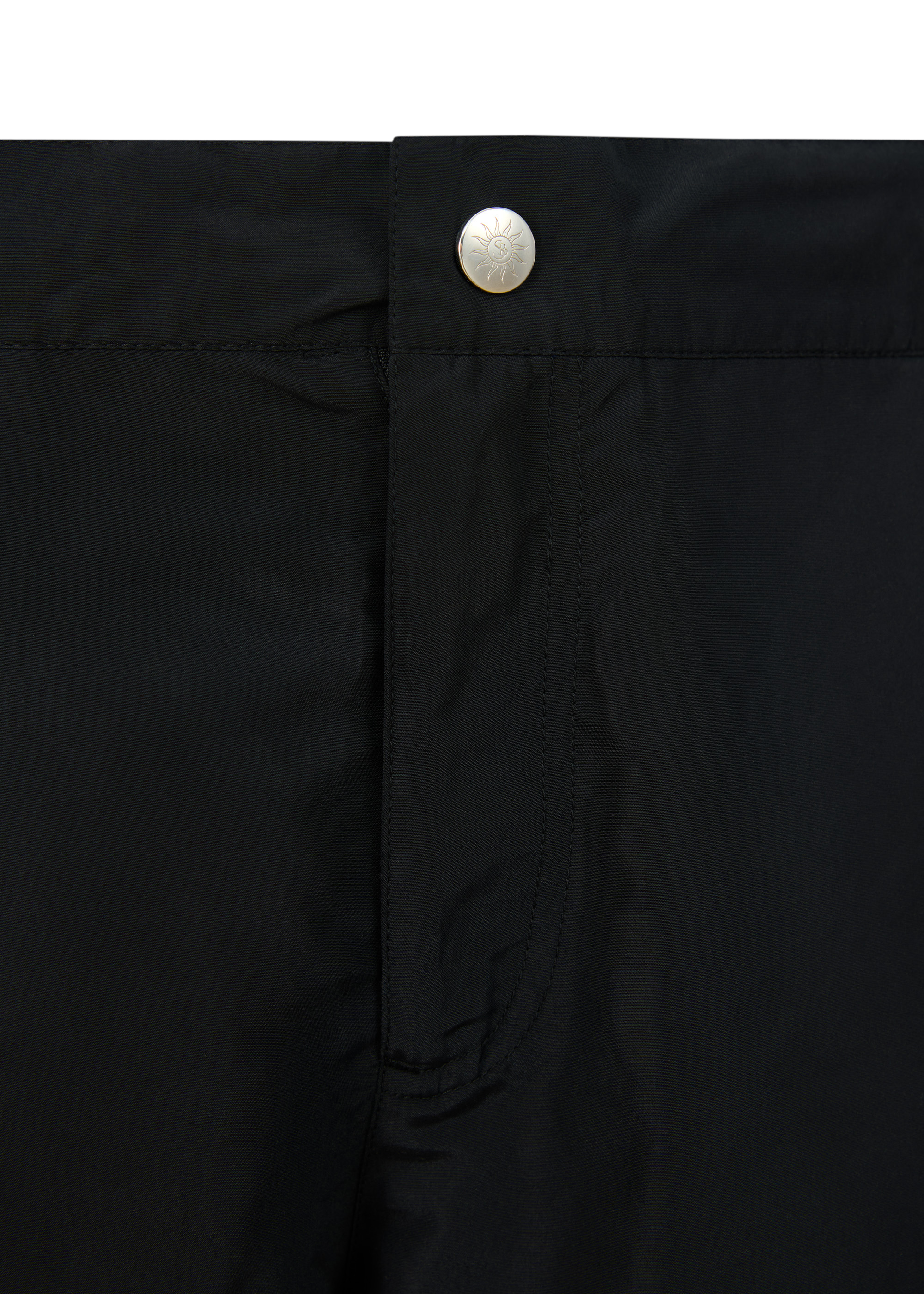 Sandbanks Side Stripe Swim Short - Black - Sandbanks