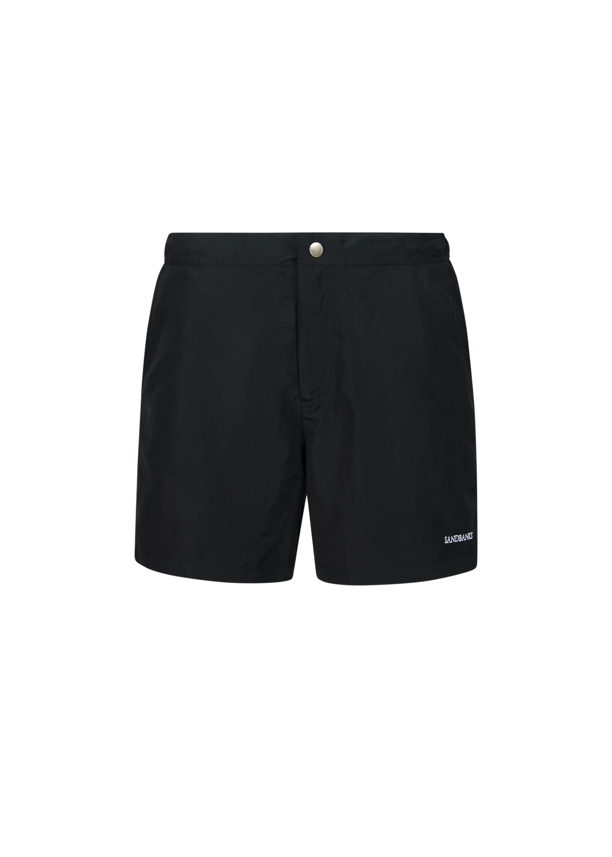 Sandbanks Side Stripe Swim Short - Black
