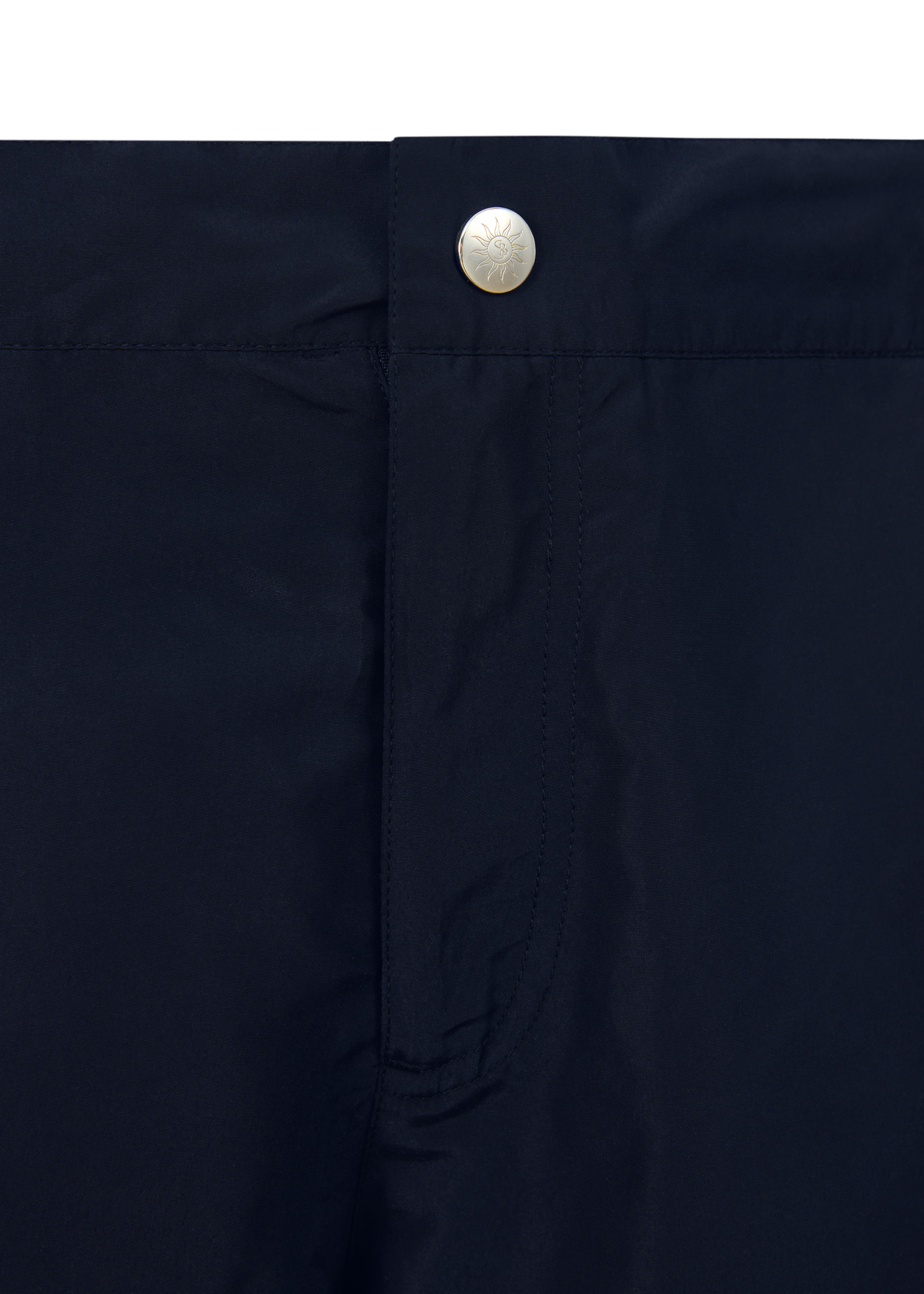 Sandbanks Side Stripe Swim Short - Navy - Sandbanks