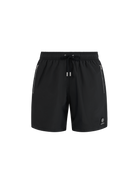 Nylon Zip Swim Short - Black