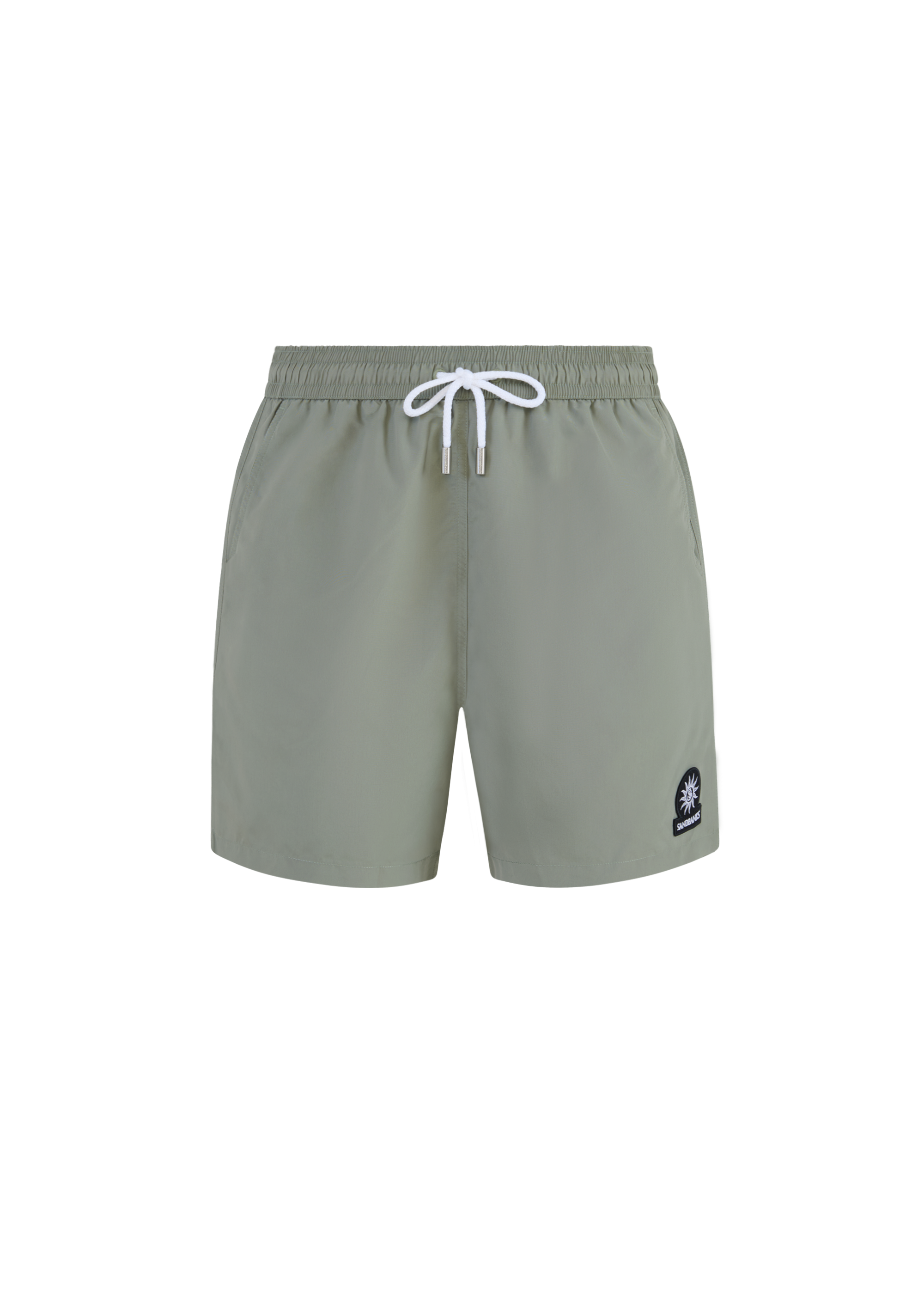 Classic Badge Logo Swim Shorts - Army