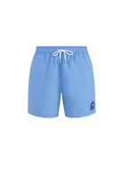 Classic Badge Logo Swim Shorts - Dusty Blue