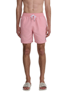 Classic Badge Logo Swim Shorts - Dusty Pink