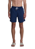 Classic Badge Logo Swim Shorts - Navy