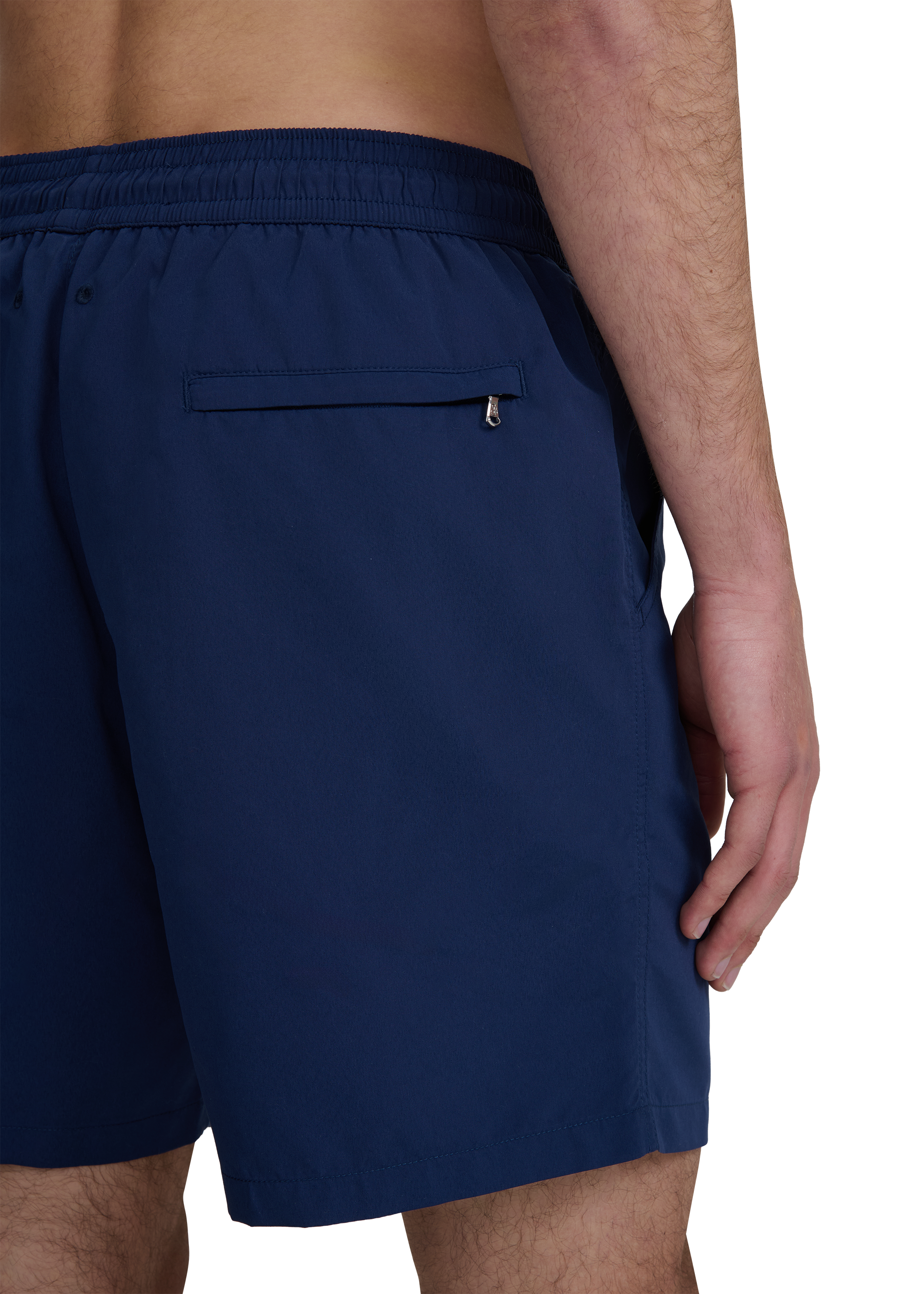 Classic Badge Logo Swim Shorts - Navy
