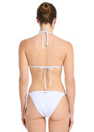 Sandbanks Triangle Bikini Top - White