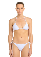 Sandbanks Triangle Bikini Top - White
