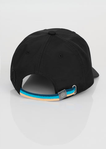 Sandbanks Riviera Collection Nylon Cap - Black