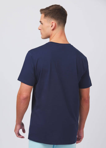 Sandbanks Logo Graphic T-Shirt - Navy - Sandbanks