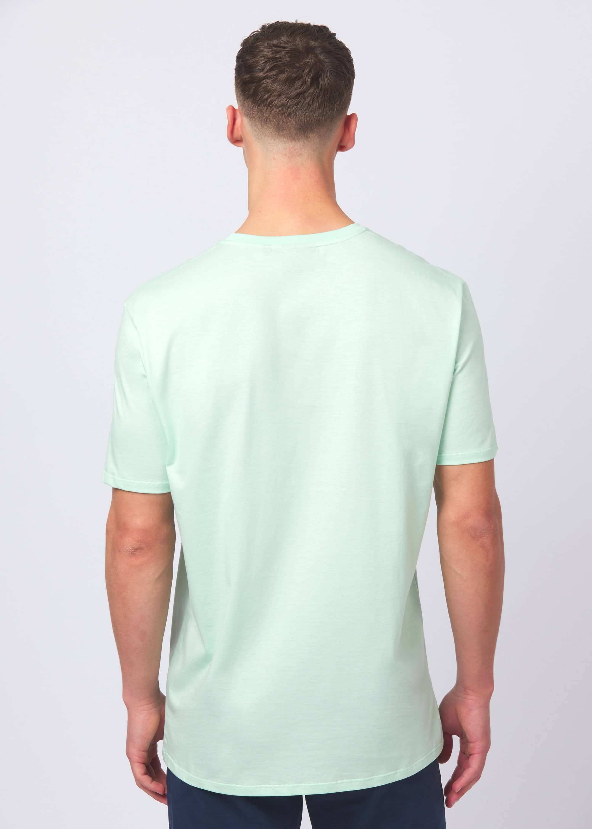 Sandbanks Badge Logo T-Shirt - Mint - Sandbanks