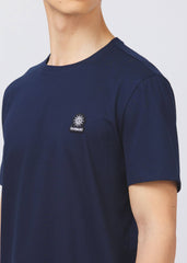 Sandbanks Badge Logo T-Shirt - Navy - Sandbanks
