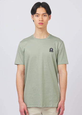 Sandbanks Badge Logo T-Shirt - Sage