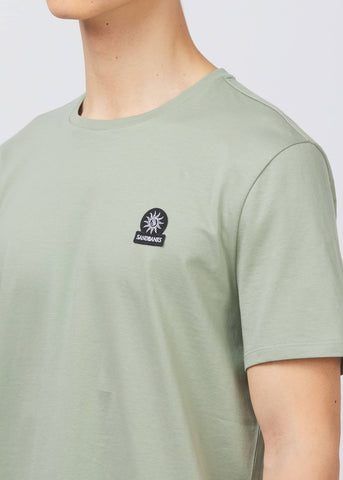 Sandbanks Badge Logo T-Shirt - Sage