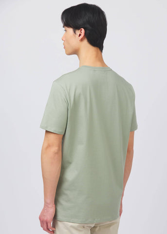 Sandbanks Badge Logo T-Shirt - Sage