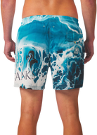 Sandbanks Crashing Waves Swim Shorts - Multi Coloured