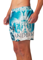 Sandbanks Crashing Waves Swim Shorts - Multi Coloured