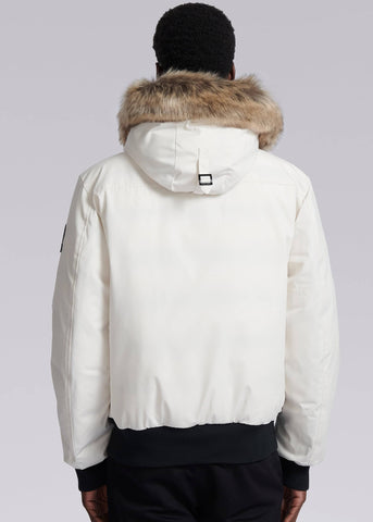 Sandbanks Shore Bomber Jacket - Off-White