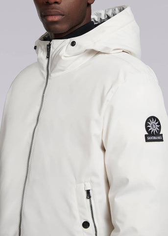 Sandbanks Shore Bomber Jacket - Off-White