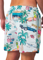 Sandbanks Vegas Swim Shorts - Light Blue