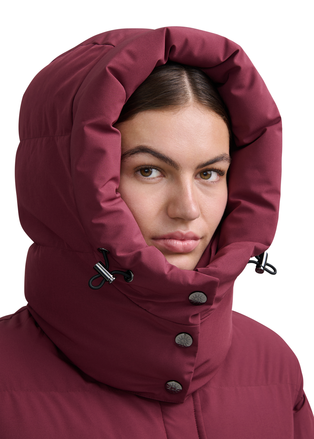 Sandbanks Haven Oversized Long Puffer - Port