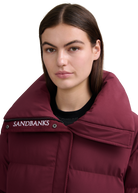 Sandbanks Haven Oversized Long Puffer - Port