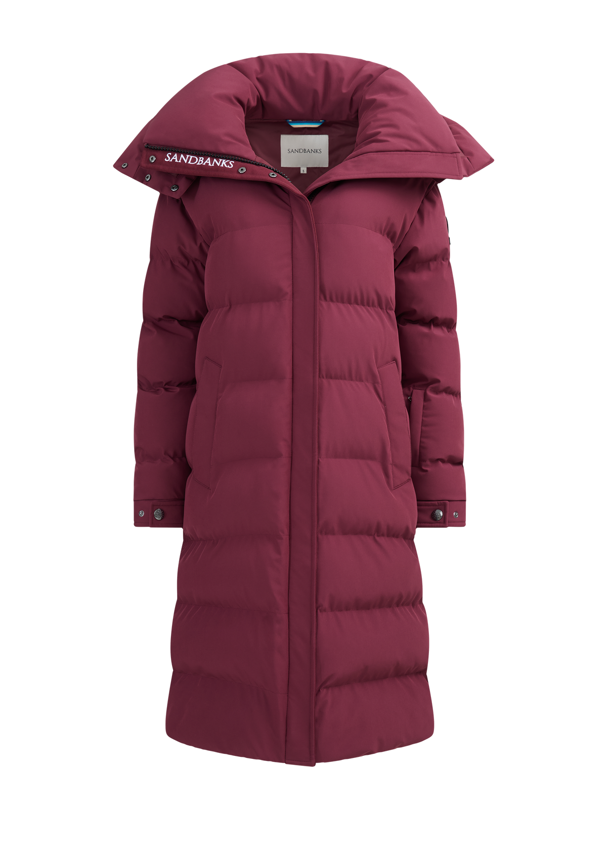 Sandbanks Haven Oversized Long Puffer - Port