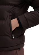 Sandbanks Belle Puffer Jacket - Brown