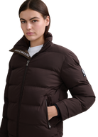 Sandbanks Belle Puffer Jacket - Brown