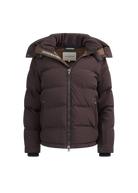 Sandbanks Belle Puffer Jacket - Brown